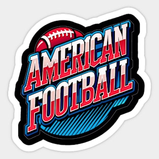 American football Sticker